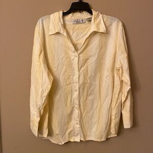 Yellow women’s casual top